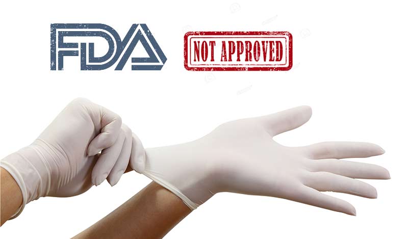 Powedered Medical Gloves