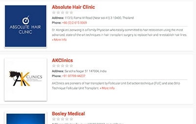 Hair Restoration Surgeons Using Cole Instruments