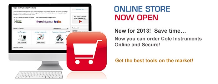 Save Time, Order Cole Instruments Online!