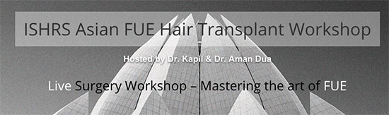 Dr. Cole Attends ISHRS Asian FUE Hair Transplant Workshop